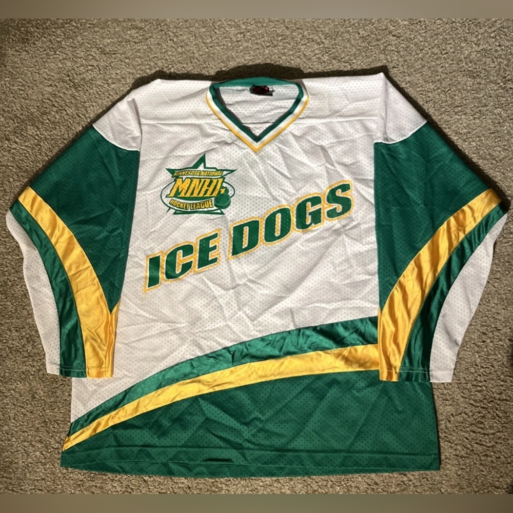 MNHL Minnesota National Hockey League Jersey Ice Dogs #9 Size X-Large